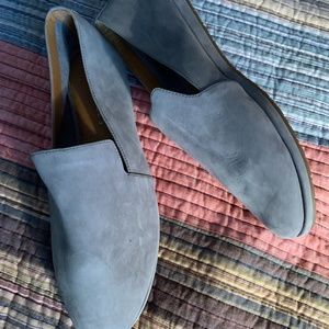 Blue Aerosoles Loafers, Nubuck, 9 Wide, Brand New.